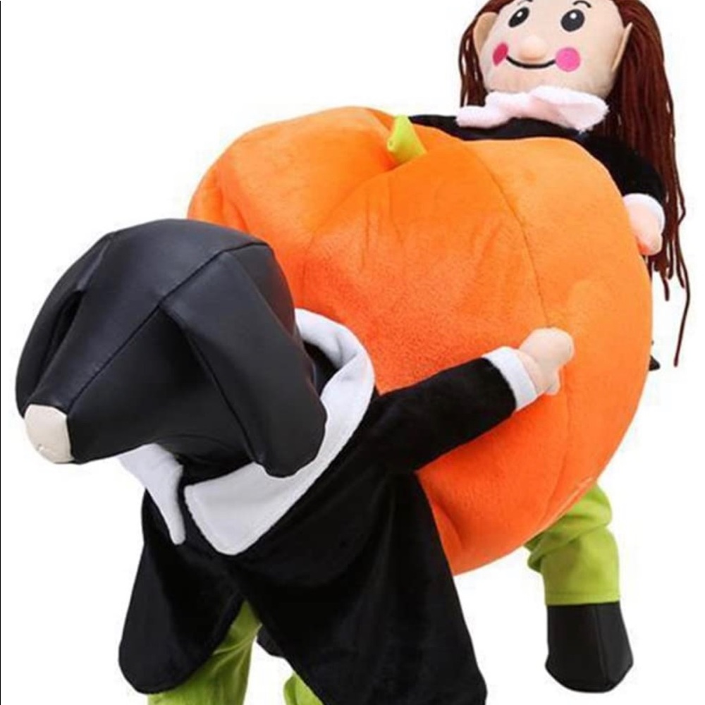 Dog pumpkin costume
